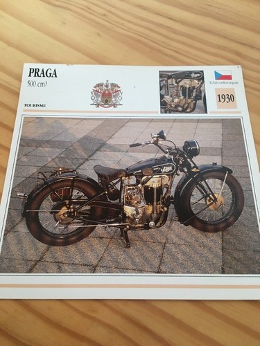Praga 500 cm3 1930 motorcycle - 500,