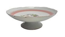 Haviland Limoges Cake Stand CFH GDM Porcelain  Vintage with Floral
