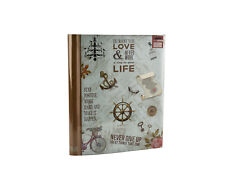 Large Self Adhesive Photo Album Hold Various Sized Picture Up to A4 Slogan Art