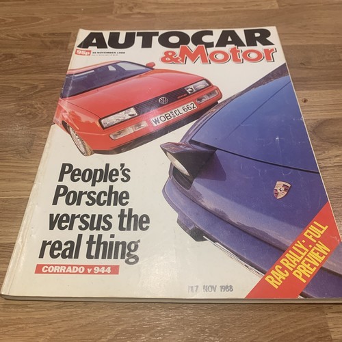 Autocar magazine november - autocar, 16