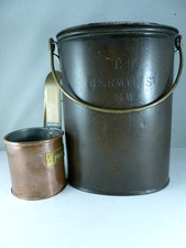 Antique tin brass copper - tin, &