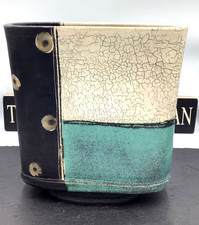 SAM HALL STONEWARE BLACK BLUE