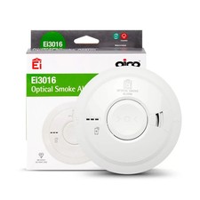 Aico Ei3016 Mains Powered Optical Smoke Alarm Battery Back Up Expiry 2031