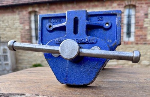 Record woodwork vice - record,