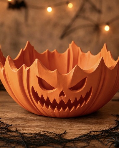 Spooky pumpkin jack lantern - spooky, jack-o'-lantern