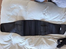 FREETOO Air Mesh Back Support Belt Lumbar Pain Relief Adjustable Brace 7 Stays