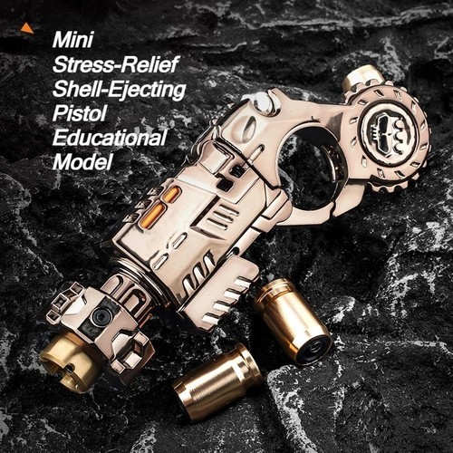 Metal alloy shell ejecting toy - metal,