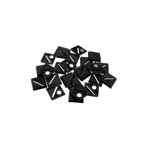 20mm square diagonal slot - 20mm,