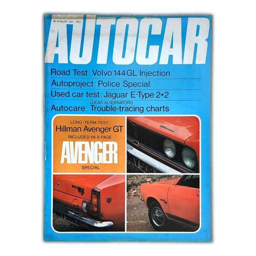 Autocar magazine august - autocar,