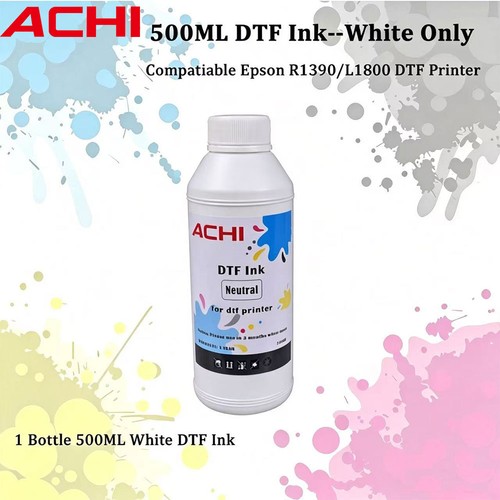 Achi 500ml white dtf - achi,