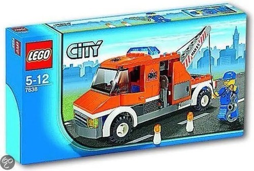 Lego city 7638 - lego, tow