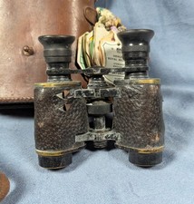 Superb Provenance WW1 British Binoculars RAMC Capt Denis Cotterill Died 1918