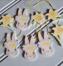 1.3m Wooden Easter Garland