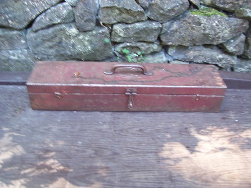 Old metal tool socket - metal,