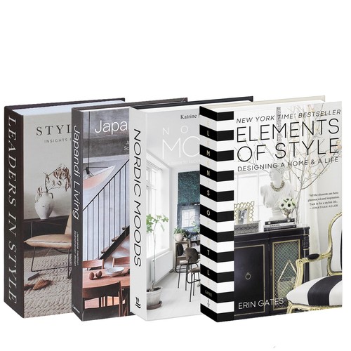 Pack faux decorative - pack, books