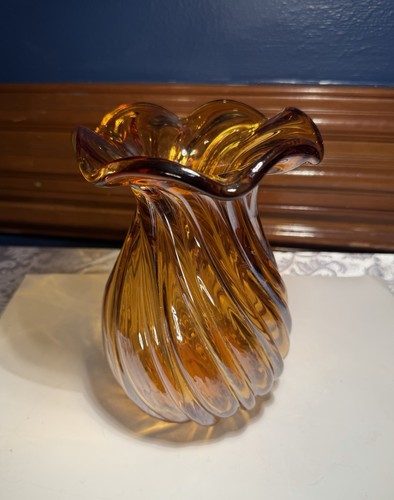 Vintage iridescent glass - iridescent,