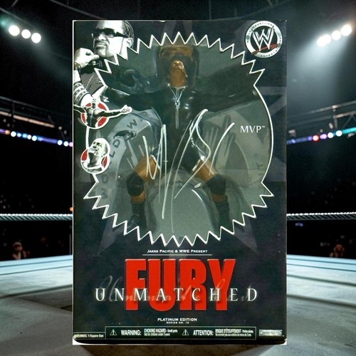 Wwe mvp signed unmatched fury - wwe,