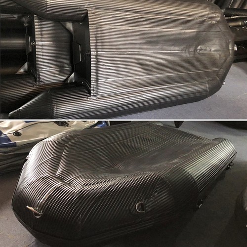 Inflatable boat rubber - boat, strips