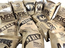 US Military MRE Ration Pack - Prepping Camping Hiking Fishing Survival Emergency