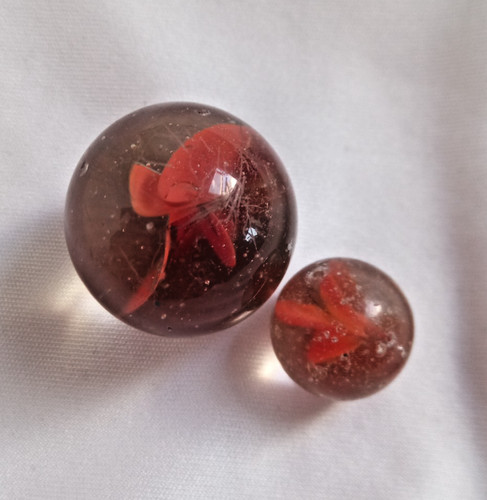 Vintage orange cats eye - vintage,