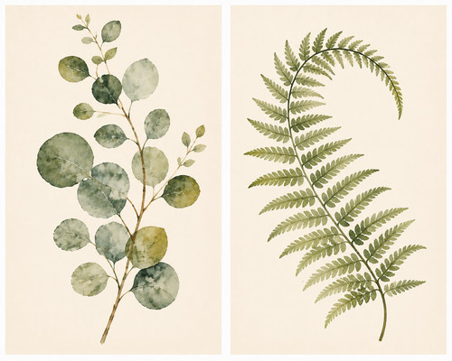 Set 2 botanical - 76.,
