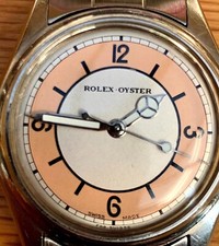 EXCEEDINGLY RARE VINTAGE ROLEX OYSTER 1948 SUPERB CONDITION WWII SPY S.O.E. +BOX