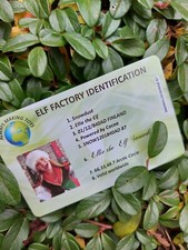 Elf Identification Badge. Lost