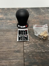 Nismo Black Manual Duracon 5 / 6 Speed Gear Knob For Nissan Skyline Silvia