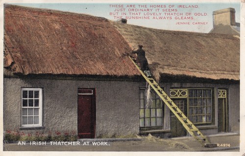 Vintage postcard irish - postcard,