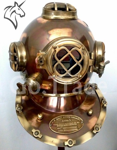 Navy mark antique diving - v,