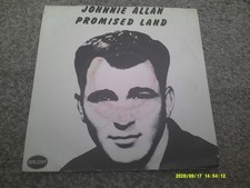 JOHNNIE ALLEN Promised Land 1978  STIFF RECORDS  Yellow Vinyl  STIFF near mint