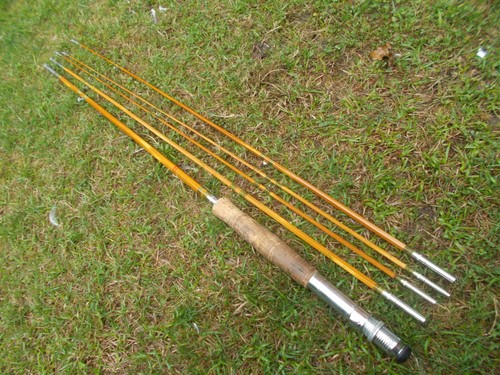 Vintage cane fly - fishing, rog