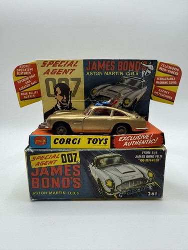 Corgi 261 james bond aston - corgi,
