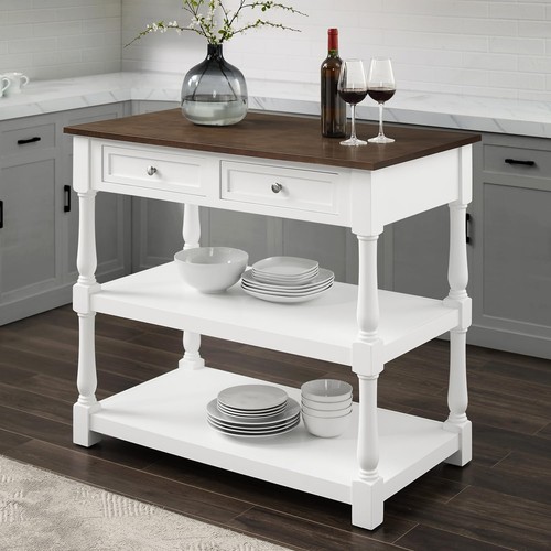Kitchen island with wood - wood,