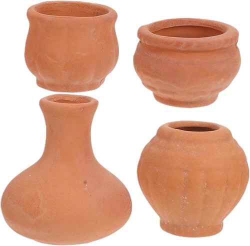 Mini terracotta flower pots - mini,