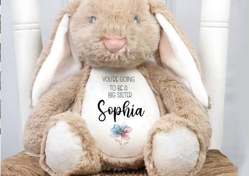Personalised big sister - big, teddy