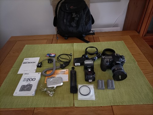 Nikon d200 dslr bundle af - nikon,