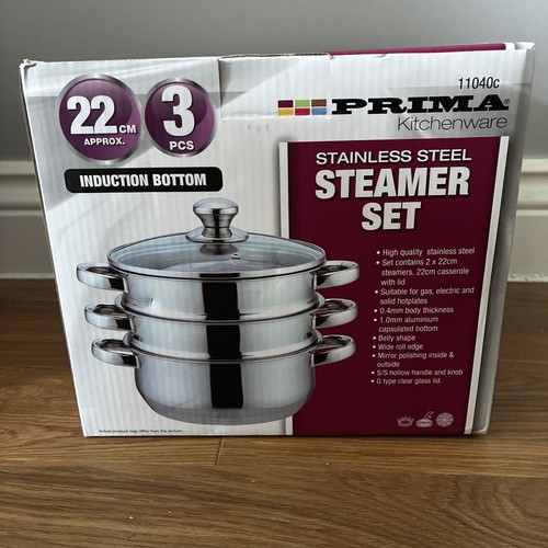 22cm 4pc steamer - 22cm, pot