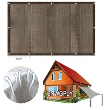 Sun Shade 3x5m Rectangular Breathable Protection Canopy Sail Awning Garden Patio