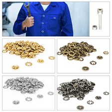 20mm Prong Ring Snap Poppers Fasteners Press Studs Clothing DIY Crafting Tool