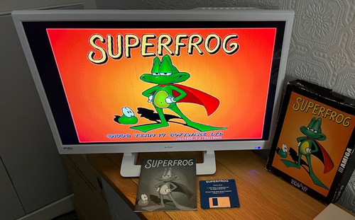 Amiga team17 superfrog - amiga,