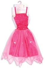 Girls Kids Pink Fairy Dress