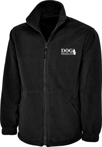 Dog handler front back - front/back, fleece