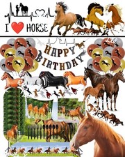 HORSE Birthday Decorations