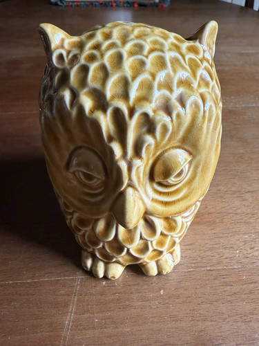 Vintage sylvac owl money - vintage, bank