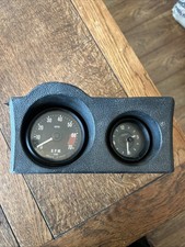 ROVER P6 2000TC SERIES ONE TACHOMETER / REV COUNTER AND CLOCK WITH POD RARE