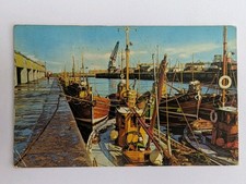 The Harbour, Ayr, Scotland. Postcard 