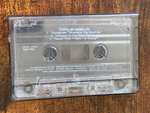 Popular promo cassette tape - promo,