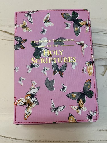 Pink butterfly bible - butterfly, cover