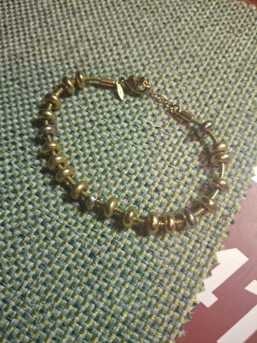 Gold silver toned metal - gold,